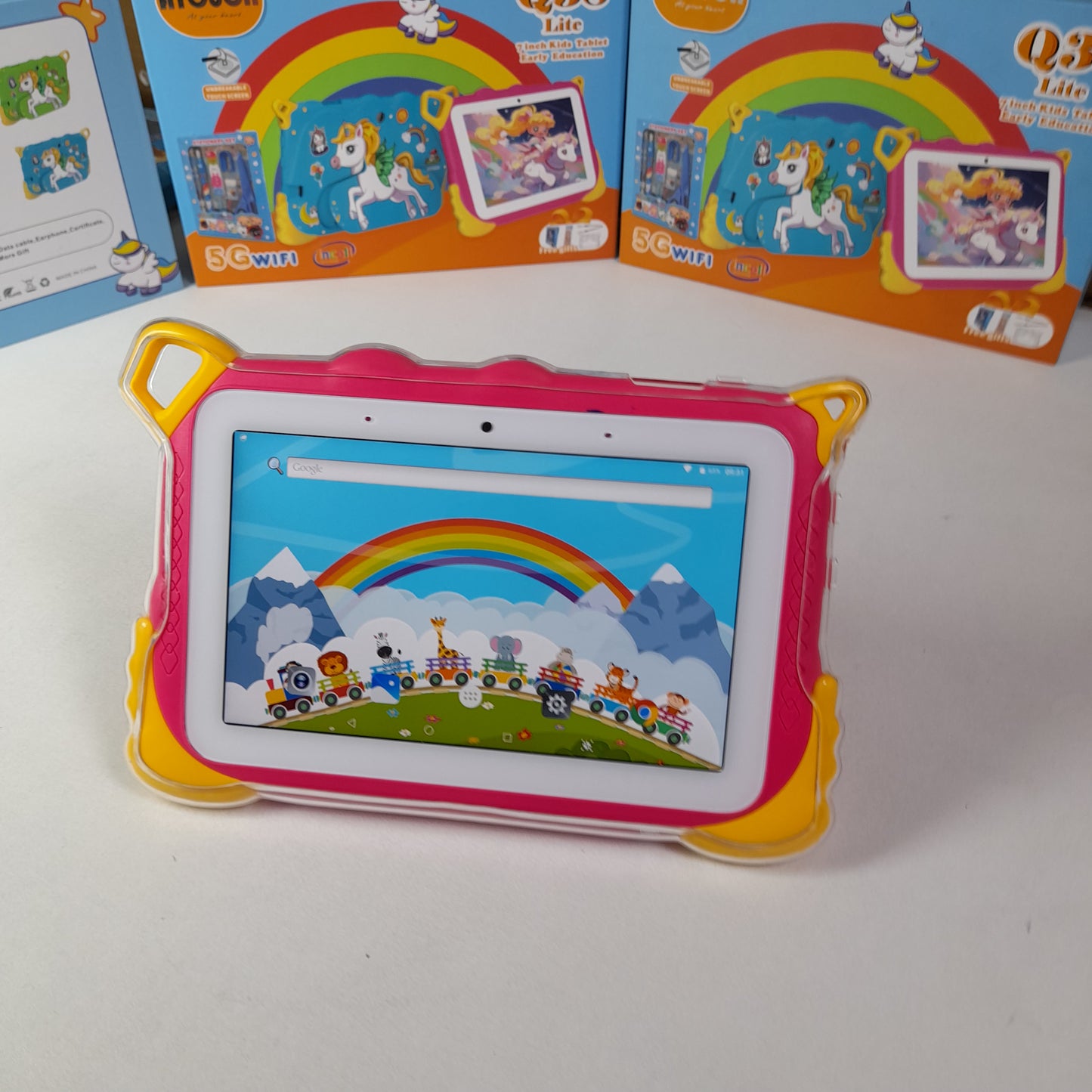 Tablet Educativa para Niños Q38 lite 7” | 8GB RAM, 256 GB interno, USB-C | Android 13.0