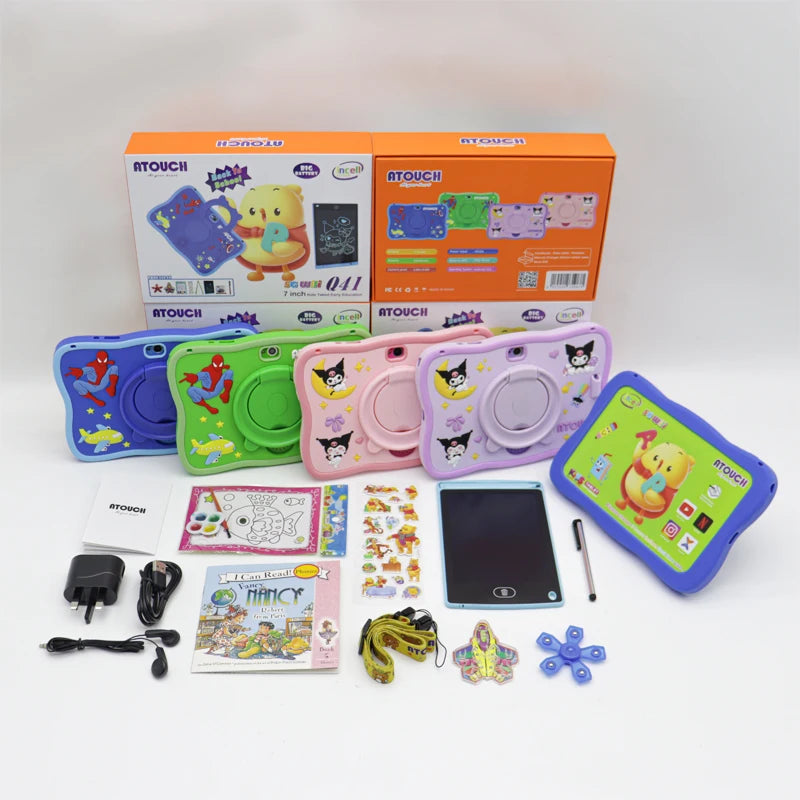 Tablet Educativa para niños Q41 7” | 3GB RAM, 32GB, Android 10 y Dual SIM